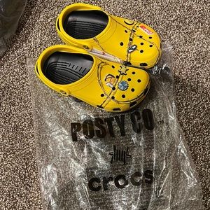 RARE AUTHENTIC POST MALONE CROCs WOMAN SIZE 8/ MEN SIZE 6